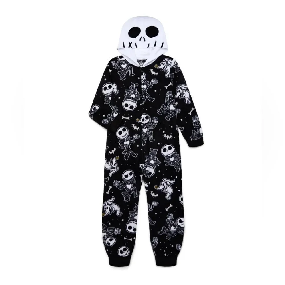 The Nightmare Before Christmas Disney Boys Union Suit Pajama Halloween